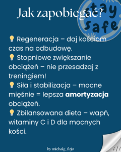 Jak zapobiegać złamaniom zmęczeniowym? Fizjoterapia. masaż, trening Ząbki