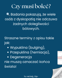 wypuklina, bulging, hernacja, zwyrodnienia krążka międzykręgowego