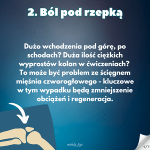 fizjoterapia ząbki, ból pod rzepką