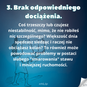 kolano boli, fizjoterapeuta ząbki