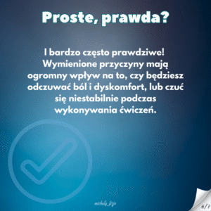 rehabilitacja ząbki, ból kolana